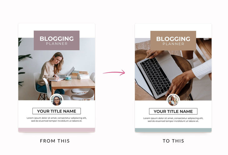 Ladystrategist Blog Planner Canva Template instagram canva templates social media templates etsy free canva templates