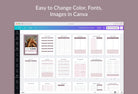 Ladystrategist Party Planner Canva Template instagram canva templates social media templates etsy free canva templates