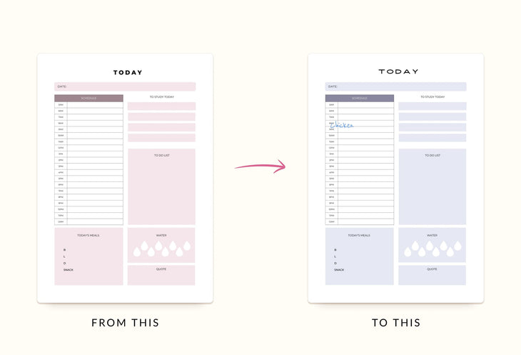 Ladystrategist University Planner Canva Template instagram canva templates social media templates etsy free canva templates