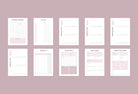 Ladystrategist University Planner Canva Template instagram canva templates social media templates etsy free canva templates