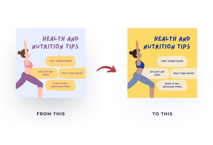 Ladystrategist 20 Beauty and Wellness Instagram Post Canva Templates instagram canva templates social media templates etsy free canva templates