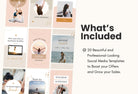 Ladystrategist 20 Bohemian Instagram Reel Covers Canva Templates instagram canva templates social media templates etsy free canva templates