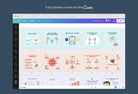 Ladystrategist 20 Covid-19 Infographics Instagram Posts Fully Editable Canva Templates instagram canva templates social media templates etsy free canva templates
