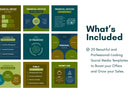 Ladystrategist 20 Finances Infographics Instagram Posts Fully Editable Canva Templates instagram canva templates social media templates etsy free canva templates