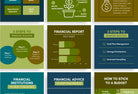 Ladystrategist 20 Finances Infographics Instagram Posts Fully Editable Canva Templates instagram canva templates social media templates etsy free canva templates