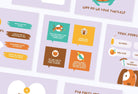 Ladystrategist 20 Pets Lists Instagram Posts - Fully Editable Canva Templates instagram canva templates social media templates etsy free canva templates