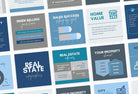 Ladystrategist 20 Real Estate Infographics Instagram Posts Fully Editable Canva Templates V2 instagram canva templates social media templates etsy free canva templates