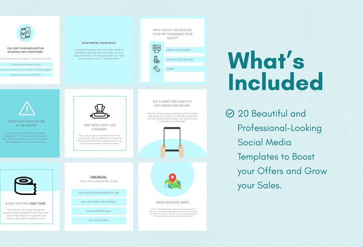 Ladystrategist 20 Travel Infographics Instagram Post Canva Templates instagram canva templates social media templates etsy free canva templates