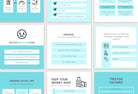 Ladystrategist 20 Travel Infographics Instagram Post Canva Templates instagram canva templates social media templates etsy free canva templates