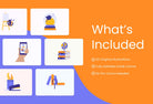Ladystrategist 20 Unique Education Conceptual Illustrations Fully Editable in Canva instagram canva templates social media templates etsy free canva templates