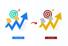 Ladystrategist 20 Unique Stock Market Conceptual Illustrations Fully Editable in Canva instagram canva templates social media templates etsy free canva templates