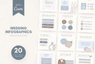 Ladystrategist 20 Wedding Infographics Instagram Posts Fully Editable Canva Templates V2 instagram canva templates social media templates etsy free canva templates