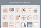 Ladystrategist 20 Wedding Tips and Infographics - Instagram Engagement Posts - Fully Editable Canva Templates instagram canva templates social media templates etsy free canva templates
