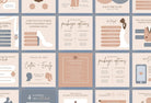 Ladystrategist 20 Wedding Tips and Infographics - Instagram Engagement Posts - Fully Editable Canva Templates instagram canva templates social media templates etsy free canva templates