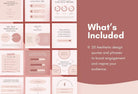 Ladystrategist 20 Wellness Tips and Infographics - Instagram Engagement Posts - Fully Editable Canva Templates instagram canva templates social media templates etsy free canva templates