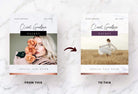 Ladystrategist 21 Page Client Goodbye Packet for Coaches - Editable Canva Template Black Rose Gold Collection instagram canva templates social media templates etsy free canva templates