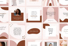 Ladystrategist 30 Beauty Quotes - Instagram Post Canva Templates instagram canva templates social media templates etsy free canva templates