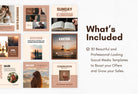 Ladystrategist 30 Christian Instagram Post Canva Templates instagram canva templates social media templates etsy free canva templates