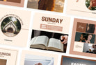 Ladystrategist 30 Christian Instagram Post Canva Templates instagram canva templates social media templates etsy free canva templates
