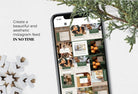 Ladystrategist 30 Christmas Instagram Post Canva Templates instagram canva templates social media templates etsy free canva templates