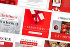 Ladystrategist 30 Christmas Instagram Post Canva Templates V4 instagram canva templates social media templates etsy free canva templates