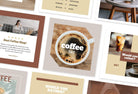 Ladystrategist 30 Coffeehouse Instagram Post Canva Templates instagram canva templates social media templates etsy free canva templates