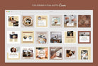 Ladystrategist 30 Coffeehouse Instagram Post Canva Templates instagram canva templates social media templates etsy free canva templates