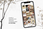 Ladystrategist 30 Coffeehouse Instagram Post Canva Templates instagram canva templates social media templates etsy free canva templates