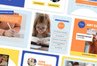 Ladystrategist 30 Education Instagram Post Canva Templates instagram canva templates social media templates etsy free canva templates