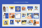 Ladystrategist 30 Education Instagram Post Canva Templates instagram canva templates social media templates etsy free canva templates