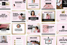Ladystrategist 30 Facebook Post Canva Templates instagram canva templates social media templates etsy free canva templates