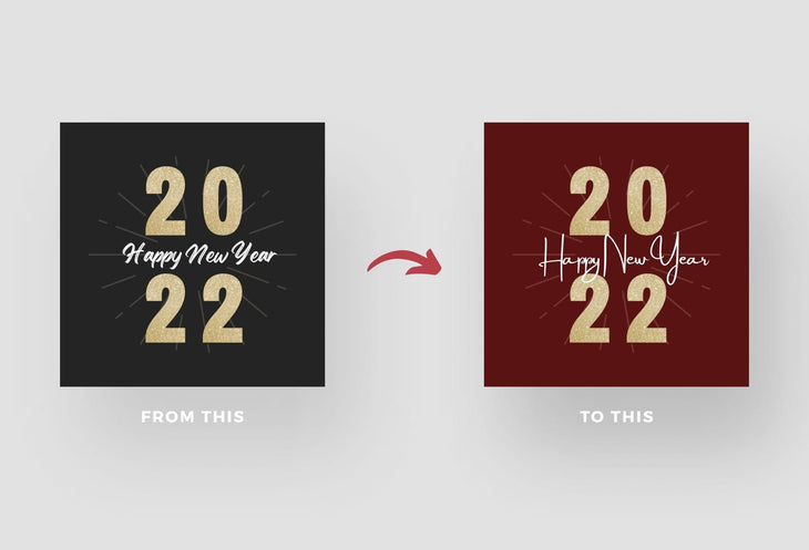 Ladystrategist 30 Golden New Year Instagram Post Canva Templates instagram canva templates social media templates etsy free canva templates