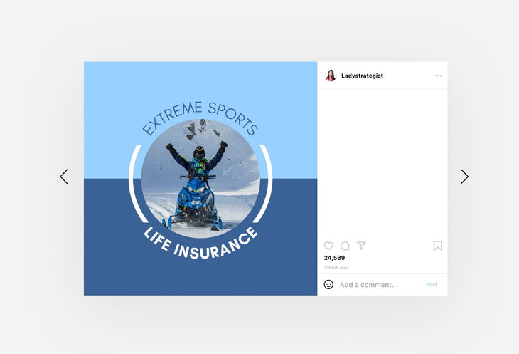 Ladystrategist 30 Insurance Instagram Post Canva Templates V2 instagram canva templates social media templates etsy free canva templates