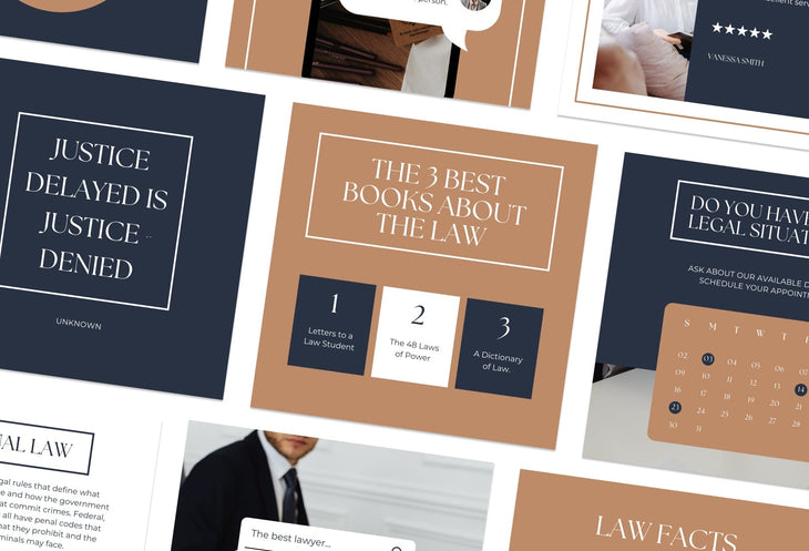 Ladystrategist 30 Law Instagram Post Canva Templates instagram canva templates social media templates etsy free canva templates