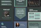 Ladystrategist 30 Law Instagram Post Canva Templates V2 instagram canva templates social media templates etsy free canva templates