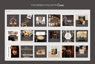 Ladystrategist 30 Luxurious Lifestyle Instagram Post Canva Templates instagram canva templates social media templates etsy free canva templates