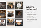 Ladystrategist 30 Luxurious Lifestyle Instagram Post Canva Templates instagram canva templates social media templates etsy free canva templates