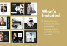 Ladystrategist 30 Luxury Fashion Instagram Post Canva Templates instagram canva templates social media templates etsy free canva templates