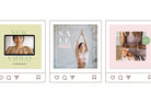 Ladystrategist 30 Meditation Instagram Post Canva Templates instagram canva templates social media templates etsy free canva templates