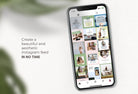 Ladystrategist 30 Meditation Instagram Post Canva Templates instagram canva templates social media templates etsy free canva templates