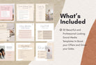 Ladystrategist 30 Mental Health Instagram Post Canva Templates instagram canva templates social media templates etsy free canva templates