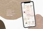 Ladystrategist 30 Mental Health Instagram Post Canva Templates instagram canva templates social media templates etsy free canva templates
