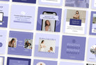 Ladystrategist 30 Mindset Instagram Post Canva Templates V2 instagram canva templates social media templates etsy free canva templates