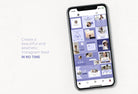 Ladystrategist 30 Mindset Instagram Post Canva Templates V2 instagram canva templates social media templates etsy free canva templates