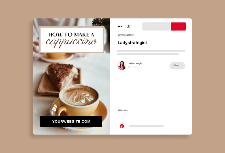 Ladystrategist 30 Modern Pinterest Canva Template Bundle instagram canva templates social media templates etsy free canva templates
