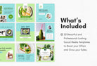 Ladystrategist 30 Nutrition Instagram Post Canva Templates V2 instagram canva templates social media templates etsy free canva templates