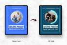 Ladystrategist 30-Page Coaching Program Package Canva Template Ultramarine Style instagram canva templates social media templates etsy free canva templates