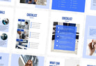 Ladystrategist 30-Page Coaching Program Package Canva Template Ultramarine Style instagram canva templates social media templates etsy free canva templates