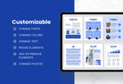 Ladystrategist 30-Page Coaching Program Package Canva Template Ultramarine Style instagram canva templates social media templates etsy free canva templates