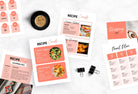 Ladystrategist 30 Page Fitness Program Template Pamplemousse Editable Canva Templates instagram canva templates social media templates etsy free canva templates